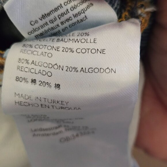 Free People We The Free NWT Long Lines Slit Straight Jeans Vintage Light Size 27 - Picture 10 of 12